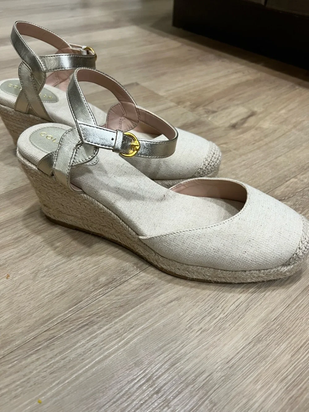 Cole Haan Women's Cloudfeel Espadrille Wedge sandals Size 10M